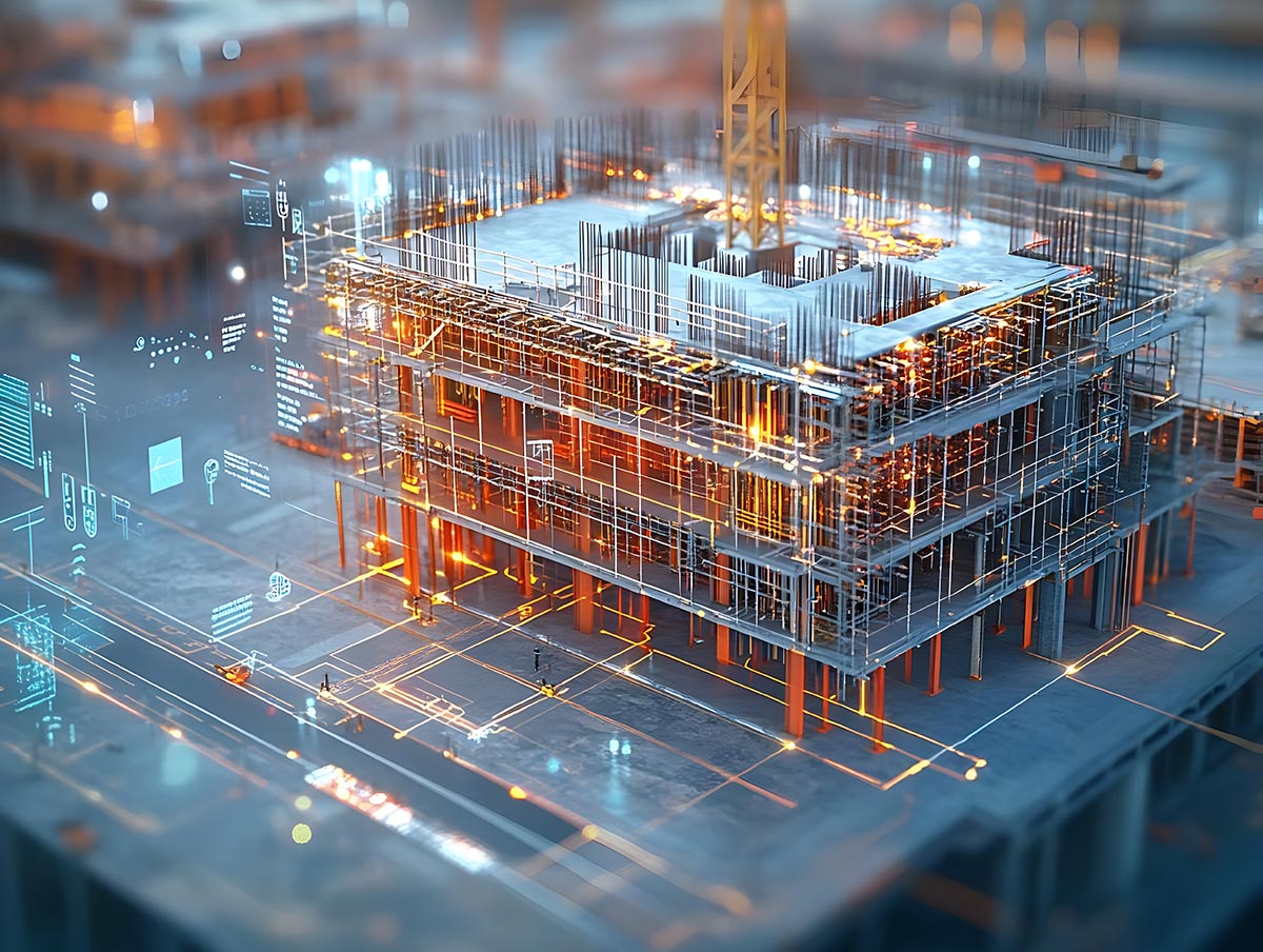 construction project planning meeting engineers